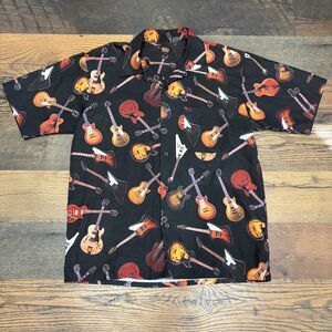 Gibson Tour Wear Guitar Button Up Shirt